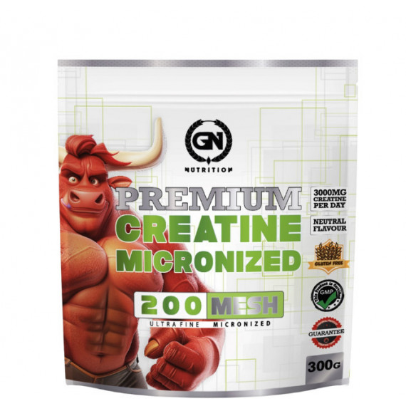 Creatine Premium Micronized 200 Mesh GN NUTRITION - 300 Gr