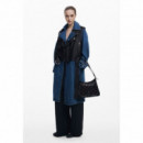 DESIGUAL Bolso Efecto Piel Troquelado Pequeño 25WAXP38-2000