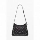 DESIGUAL Bolso Efecto Piel Troquelado Pequeño 25WAXP38-2000