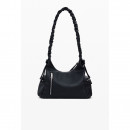 DESIGUAL Bolso Logo 3D Asa Fruncida Mediano 25WAXP98-2000