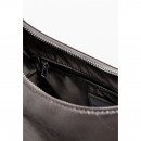 DESIGUAL Bolso Logo 3D Asa Fruncida Metalizado Mediano 25WAXPAS-9225