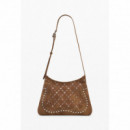 DESIGUAL Bolso Efecto Piel Troquelado Mediano 25WAXPB4-6011