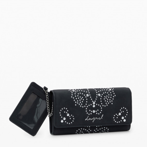 DESIGUAL Monedero Tachuelas Tarjetero Grande 25WAYP46-2000