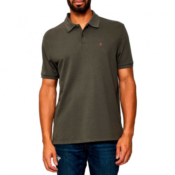 Polo Clásico de Piqué de Algodón  CALVIN KLEIN