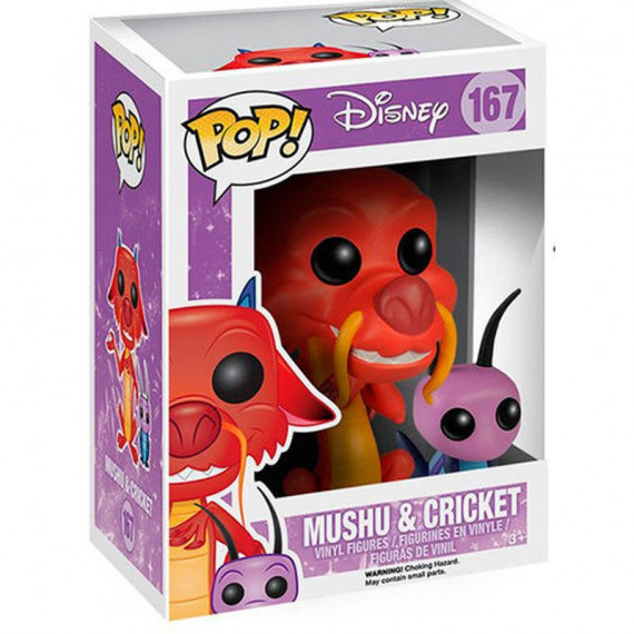 FUNKO Pop Mushu & Grillo Mulan 167