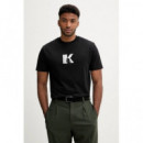 Klj Reg K Logo Tee Black  KARL LAGERFELD