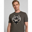 Camiseta FA100240 Verde Militare Scuro  ANTONY MORATO