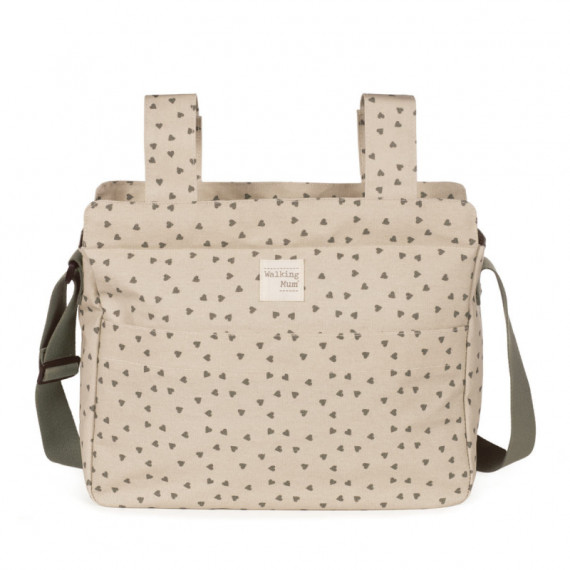 Bolso Canastilla Corazones Poppy WALKING MUM