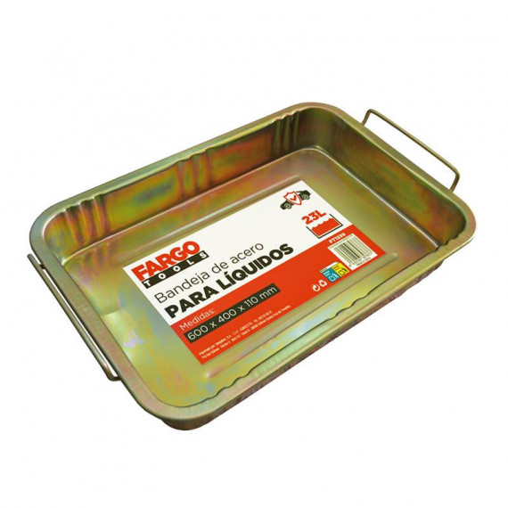 Bandeja Acero para Liquidos FARGO TOOLS 23 Litros