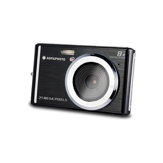 AGFAPHOTO Camara de Fotos Digital DC5200 Negro 21MP 8 Zoom 2,4 Led