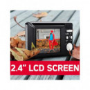 AGFAPHOTO Camara de Fotos Digital DC5200 Negro 21MP 8 Zoom 2,4 Led