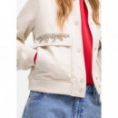 Bomber Detalle Bolsillos Joya Piedra  LOLA CASADEMUNT