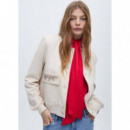 Bomber Detalle Bolsillos Joya Piedra  LOLA CASADEMUNT