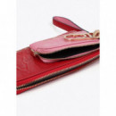 Cartera con Monedero Bicolor con Logo Ov  LOLA CASADEMUNT