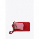 Cartera con Monedero Bicolor con Logo Ov  LOLA CASADEMUNT