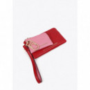 Cartera con Monedero Bicolor con Logo Ov  LOLA CASADEMUNT