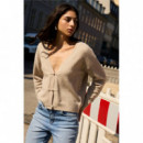 Vaqueros Mujer Vaqueros ICHI Twiggy Raven Light Blue Stonewashed