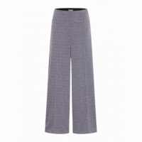 Pantalones ICHI Kate Jacquard Patriot Blue Herringbone