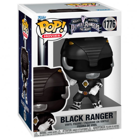 FUNKO Pop Mighty Morphin Power Rangers Black Ranger 1776