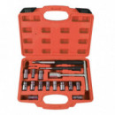 Kit Escariador Inyectores FARGO TOOLS 17 Pcs