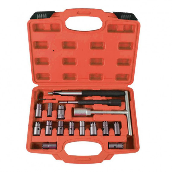 Kit Escariador Inyectores FARGO TOOLS 17 Pcs