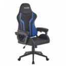 Silla Gaming Vlforce 2100 Negra-azul VOLTEN