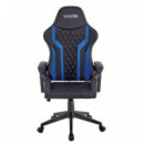 Silla Gaming Vlforce 2100 Negra-azul VOLTEN