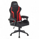 Silla Gaming Vlforce 2100 Negra-roja VOLTEN