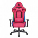Silla Gaming Rgb Soldier Rosada VOLTEN