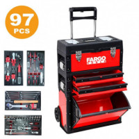Carro Modular con Herramientas FARGO TOOLS 97 Pcs