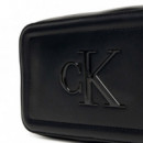 Bolso Cruzado con Logo Monograma Grabado  CALVIN KLEIN