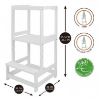 Cliff Torre Aprendizaje Blanco Montessori  MONTESSORI 509CREW