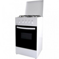 Cocina Gas 50*50CM 4F Blanco KYMPO