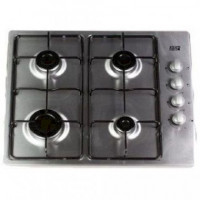 Placa Gas 4F Inox NEW POL