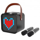 Altavoz Bt Karaoke Negro SAKKYO