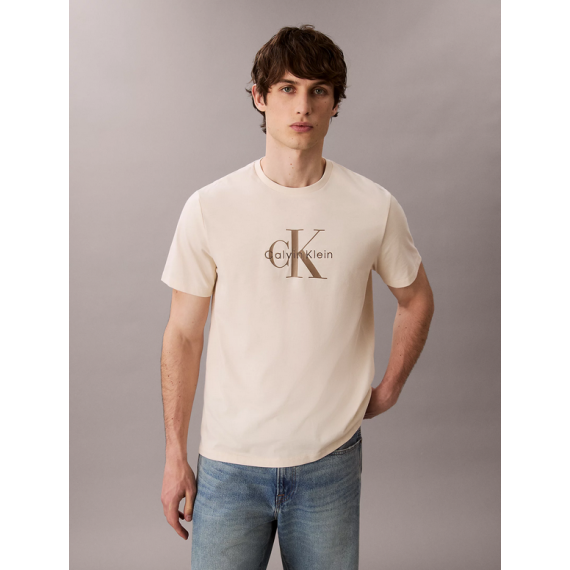 Camiseta CALVIN KLEIN Hero Beige