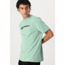Klj Reg Ss Essential Tee Granite Green  KARL LAGERFELD