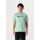 Klj Reg Ss Essential Tee Granite Green  KARL LAGERFELD