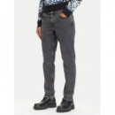 Klj Slim Denim Washed Black  KARL LAGERFELD