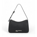 Klj Metal Logo Shoulder Bag Black  KARL LAGERFELD