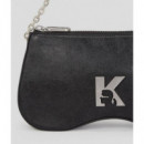 Klj Sunglasses Shb W/chain Black  KARL LAGERFELD