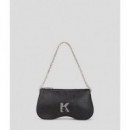 Klj Sunglasses Shb W/chain Black  KARL LAGERFELD