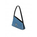 Klj Geo Shoulder Bag Denim Bright Blue M  KARL LAGERFELD
