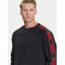 Liam Sweatshirt 10271462 01 Black  HUGO