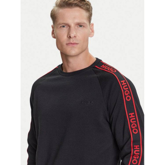 Liam Sweatshirt 10271462 01 Black  HUGO
