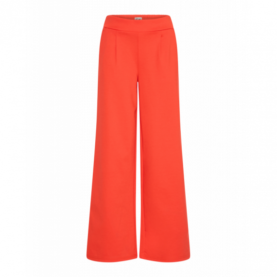 Pantalones ICHI Kate Long Wide Poppy Red