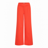 Pantalones ICHI Kate Long Wide Poppy Red