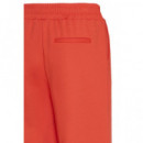 Pantalones ICHI Kate Long Wide Poppy Red