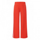 Pantalones ICHI Folavi Fiery Red