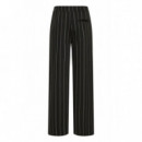Pantalones ICHI Ruti Wide Black